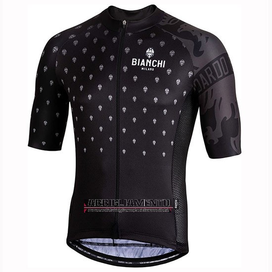 Abbigliamento Bianchi Mtx 2019 Manica Corta e Pantaloncino Con Bretelle Nero - Clicca l'immagine per chiudere